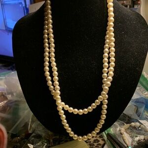 Sarah Coventry Classic Cream Pearl Necklace